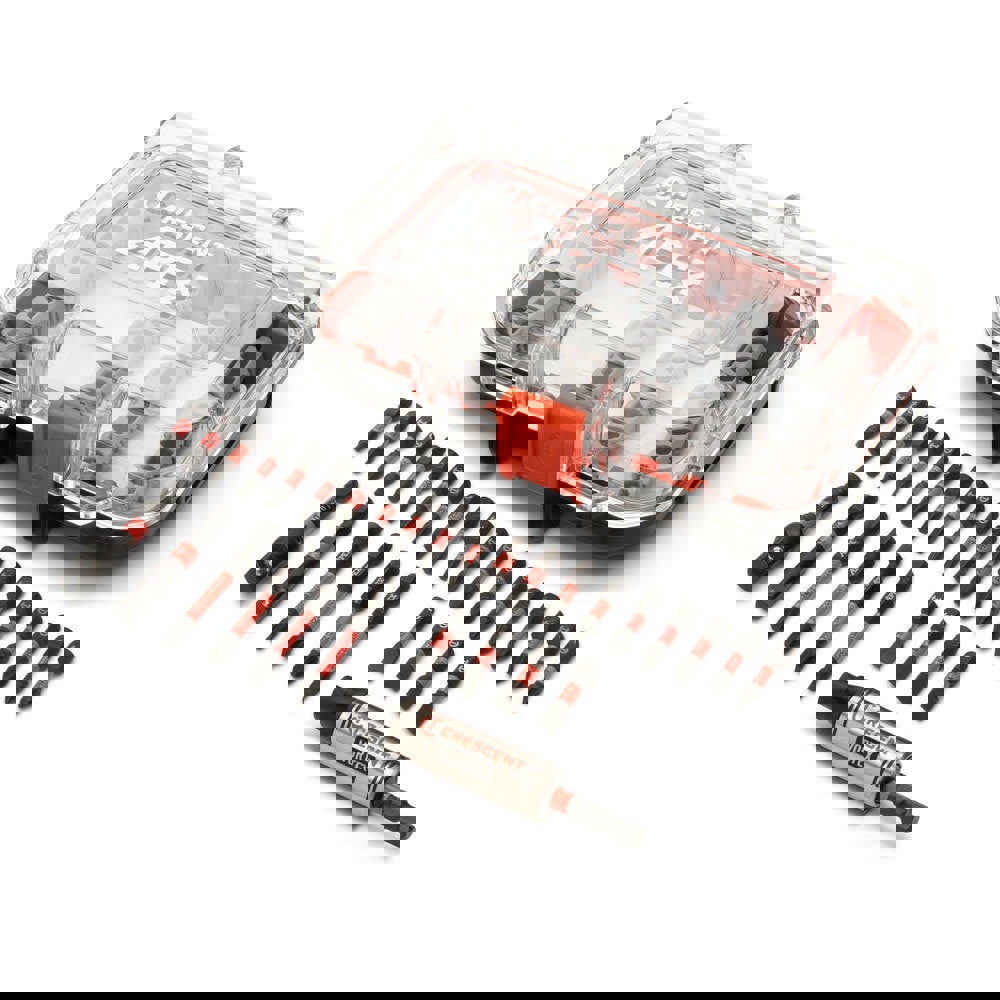 Power & Impact Screwdriver Bit Sets; Set Type: Socket & Bit Set ; Bit Type: Hex ; Overall Length Range: 1 to 2.9 in ; Point Type: Slotted, Phillips, Square ; Drive Size: 1/4 ; Torx Size Range: T15 - T30